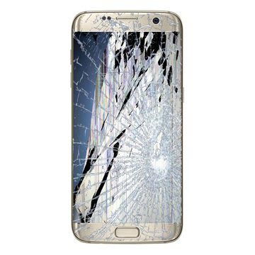 Samsung Galaxy S7 Edge LCD & Touchscreen Reparatie (GH97-18533C) - Goud