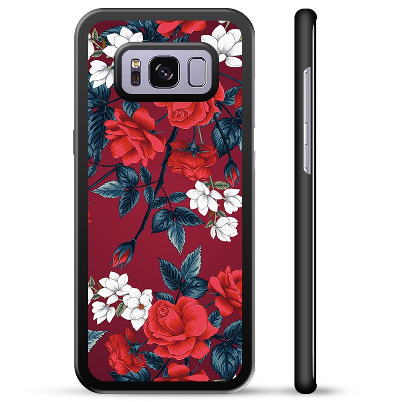 Galaxy S8 Beschermhoes - Vintage Bloemen