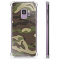 Samsung Galaxy S9 Hybrid Hoesje - Camo