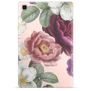 Samsung Galaxy Tab A7 10.4 (2020) TPU Hoesje - Romantische Bloemen