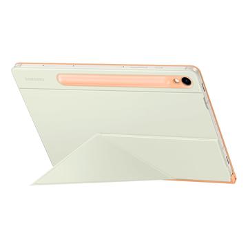 Samsung Galaxy Tab S9/S9 FE Smart Book Cover EF-BX710POEGWW - Wit / Oranje