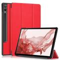 Samsung Galaxy Tab S9+ Tri-Fold Series Smart Folio Case - Rood