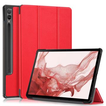 Samsung Galaxy Tab S9+ Tri-Fold Series Smart Folio Case - Rood