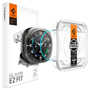 Samsung Galaxy Watch Ultra Spigen Glas.tR Ez Fit Screenprotector - 47mm - 2 St.