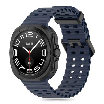 Samsung Galaxy Watch Ultra Tech-Protect Iconband Pro TPU Riem - 47mm - Middernacht Blauw