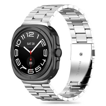 Samsung Galaxy Watch Ultra Tech-Protect roestvrij stalen bandje - 47mm - Zilver