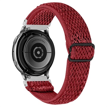 Samsung Galaxy Watch4/Watch4 Classic/Watch5/Watch6/Watch FE/Watch7 Gebreide Band - Rood