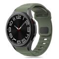 Samsung Galaxy Watch4/5/5 Pro/6/7/FE Tech-Protect IconBand Line Siliconen Bandje - Donkergroen