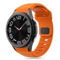 Samsung Galaxy Watch4/5/5 Pro/6/7/FE Tech-Protect IconBand Line Siliconen Bandje - Oranje