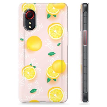 Samsung Galaxy Xcover 5 TPU-hoesje - Citroenpatroon