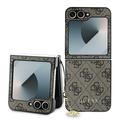 Samsung Galaxy Z Flip6 Guess 4G Charms Collection Hybrid Case - Bruin