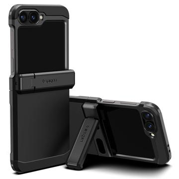 Samsung Galaxy Z Flip6 Spigen Tough Armor Pro Cover - Zwart