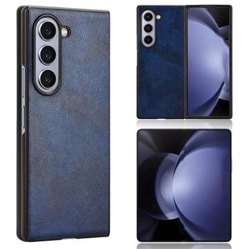 Samsung Galaxy Z Fold6 Gecoate Plastic Hoesje - Blauw