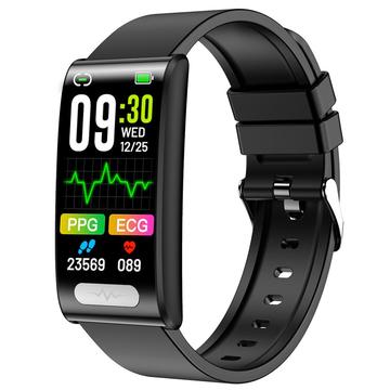 Slimme fitnesstracker met bloedsuikermeting TK70 - Zwart