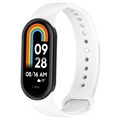 Xiaomi Smart Band 8 Zacht Siliconen Band - Wit