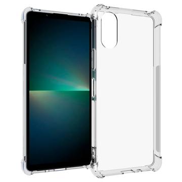 Sony Xperia 10 VI Schokbestendig TPU Hoesje - Doorzichtig