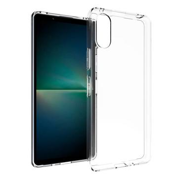 Sony Xperia 5 VI Anti-Vingerafdruk Mat TPU Hoesje - Doorzichtig