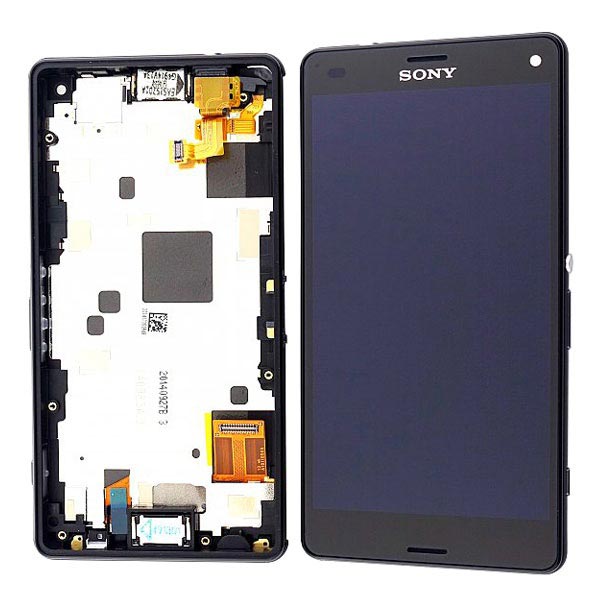 Contract droog stoomboot Sony Xperia Z3 Compact Front Cover & LCD Display