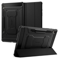 Samsung Galaxy Tab S9 Spigen Rugged Armor Pro Folio Hoesje - Zwart