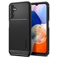 Spigen Rugged Armor Samsung Galaxy A14 TPU Hoesje - Zwart