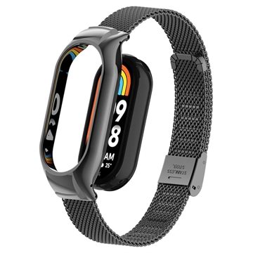 Xiaomi Smart Band 8 Roestvrijstalen Gaasband met Kast