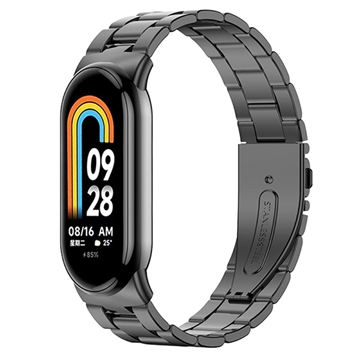 Xiaomi Smart Band 8 Roestvrij Stalen Riem - Zwart