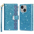 Starlight Series iPhone 14 Plus Portemonnee Hoesje - Blauw