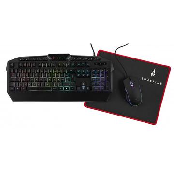 SureFire Kingpin Gaming Combo 48825-482 - Toetsenbord, muis, muismat - Duitse lay-out