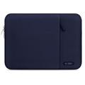 Tech-Protect Sleevy Laptophoes met zijvak - 13-14" - marineblauw