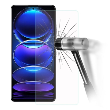 Xiaomi Redmi Note 12 Pro/12 Pro+ Glazen Screenprotector - 9H, 0.3mm - Doorzichtig