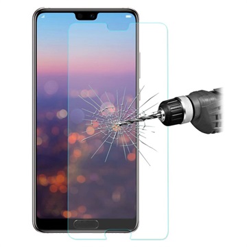 Huawei P20 Glazen Screenprotector - 9H, 0.3mm, 2.5D - Doorzichtig