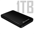 Transcend StoreJet 25A3 USB 3.1 Gen 1 Externe Harde Schijf - 1TB - Zwart