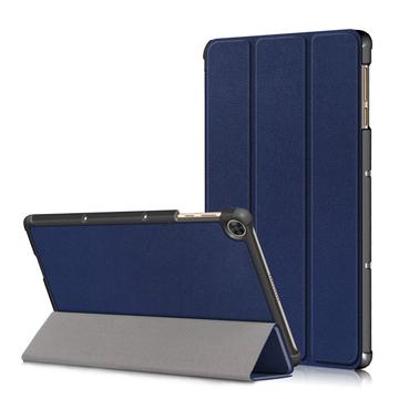 Honor Pad X8/X8 Lite Tri-Fold Series Folio Hoesje - Donkerblauw