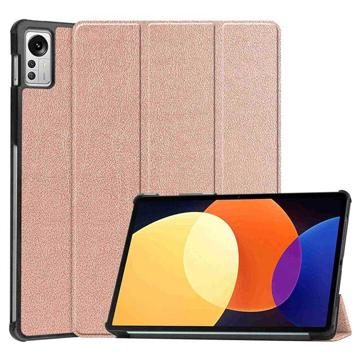 Tri-Fold Series Xiaomi Pad 5 Pro 12.4 Smart Folio Case - Rosé goud