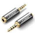 Ugreen 2.5mm Man / 3.5mm Female Stereo Audio Adapter w. vergulde connectoren