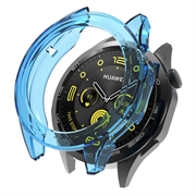 Huawei Watch GT 4 Ultra Dunne TPU Hoesje - 46mm - Doorzichtig Blauw