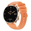 Unisex Sports Smartwatch MX40 - 1.39" - Oranje / Goud