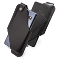 Universal Holster Leather Case met Riemlus - L - Zwart