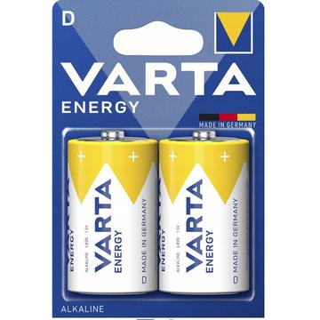 Varta Energy LR20/D batterij - 2 stuks.