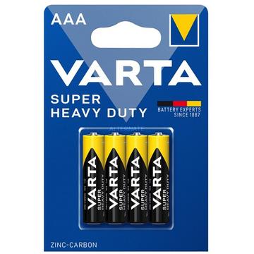 Varta Super Heavy Duty R03/AAA Accu - 4 stuks.