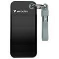 Verbatim 32190 Pocket SSD met sleutelhanger - 1TB, USB 3.2 Gen.2 Kabel