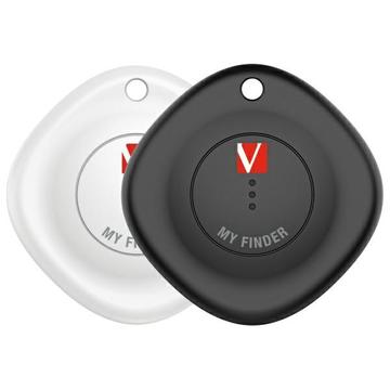 Verbatim My Finder Bluetooth Tracker - 2 stuks. - Zwart / Wit