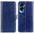 Honor 90 Lite/X50i Portemonnee Hoesje met Magneetsluiting - Blauw