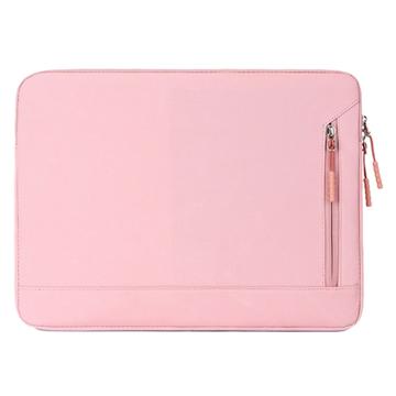 Waterbestendige Elegante Oxford Laptophoes w. Zijvak - 13.3" - Roze