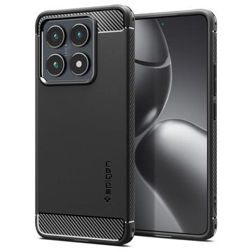 Xiaomi 14T Spigen Rugged Armor TPU Hoesje - Zwart