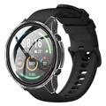 Xiaomi Mi Watch Color Plastic Hoesje met Glazen Screenprotector