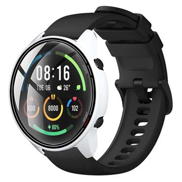 Xiaomi Mi Watch Color Plastic Hoesje met Glazen Screenprotector