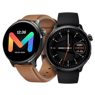 Xiaomi Mibro Watch Lite 2 AMOLED Smartwatch - Zwart & Bruin