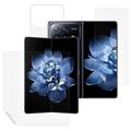 Xiaomi Mix Fold 4 Full Cover Bescherming Set - Doorzichtig