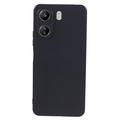 Xiaomi Poco C65/Redmi 13C Anti-Vingerafdruk Mat TPU Hoesje - Zwart